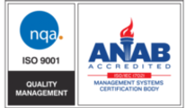ISO-9001 ANAB Accredited logo